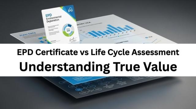 EPD Certificate vs Life Cycle Assessment: Understanding True Value